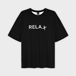 Футболка оверсайз мужская Relax 1, цвет: 3D-принт