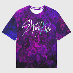 Футболка оверсайз мужская Stray Kids, цвет: 3D-принт