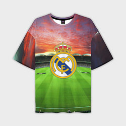 Мужская футболка оверсайз FC Real Madrid