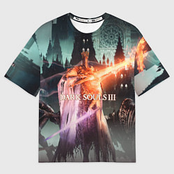 Футболка оверсайз мужская Dark Souls 3 Pontiff Sulyvahn, цвет: 3D-принт