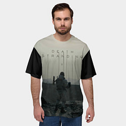 Футболка оверсайз мужская Death stranding, цвет: 3D-принт — фото 2
