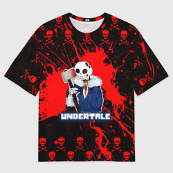 Футболка оверсайз мужская UNDERTALE, цвет: 3D-принт