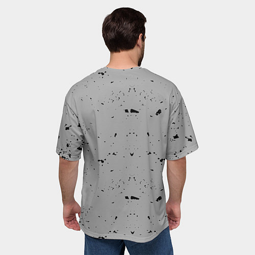 Мужская футболка оверсайз Синкёкусинкай каратэ - до / 3D-принт – фото 4