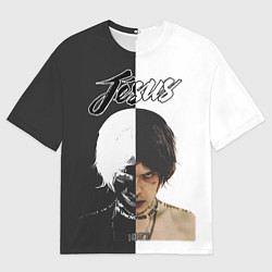 Футболка оверсайз мужская Dzhizus, цвет: 3D-принт