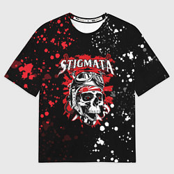 Футболка оверсайз мужская Stigmata, цвет: 3D-принт
