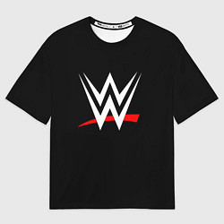 Футболка оверсайз мужская WWE, цвет: 3D-принт
