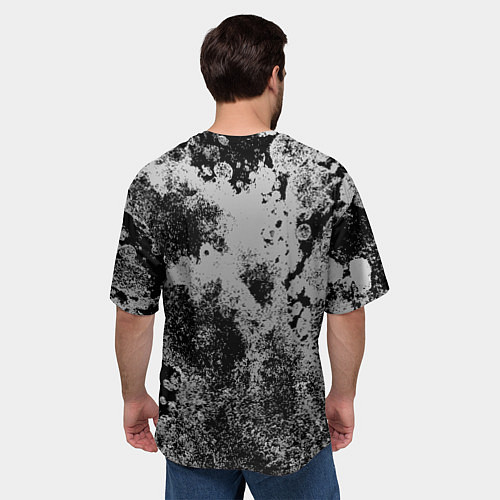 Мужская футболка оверсайз LINDEMANN / 3D-принт – фото 4
