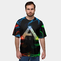 Футболка оверсайз мужская Ark Survival Evolved, цвет: 3D-принт — фото 2
