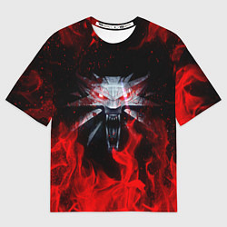 Футболка оверсайз мужская ВЕДЬМАК, цвет: 3D-принт