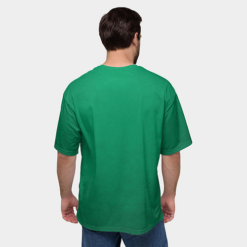 Мужская футболка оверсайз Игра в регби / 3D-принт – фото 4