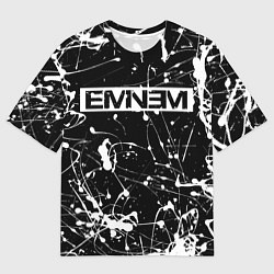 Футболка оверсайз мужская Eminem, цвет: 3D-принт