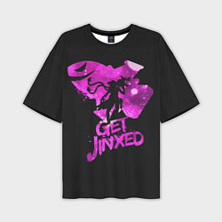 Футболка оверсайз мужская Get Jinxed, цвет: 3D-принт