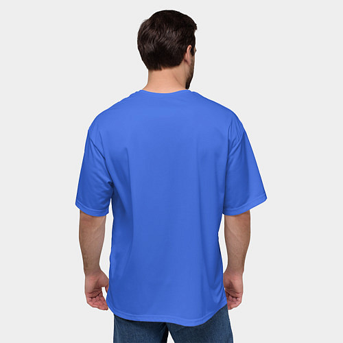 Мужская футболка оверсайз Dive / 3D-принт – фото 4