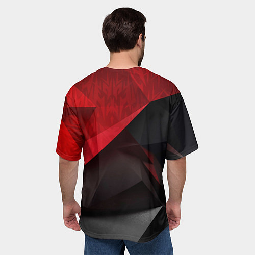 Мужская футболка оверсайз Assasin's creed / 3D-принт – фото 4