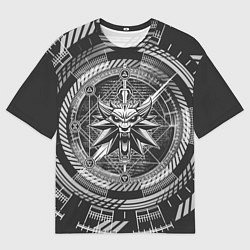 Футболка оверсайз мужская Ведьмак, цвет: 3D-принт