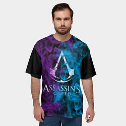 Футболка оверсайз мужская Assassin's Creed, цвет: 3D-принт — фото 2