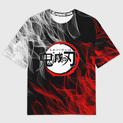 Мужская футболка оверсайз KIMETSU NO YAIBA