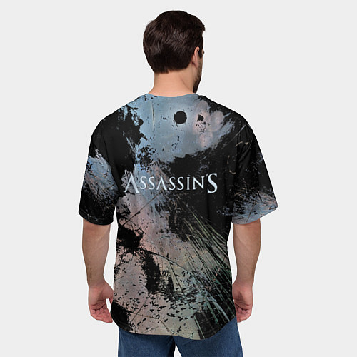 Мужская футболка оверсайз Assassin??s Creed / 3D-принт – фото 4