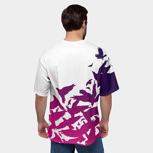 Мужская футболка оверсайз Three Days Grace / 3D-принт – фото 4