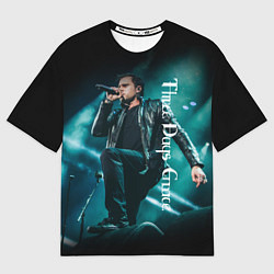 Футболка оверсайз мужская Three Days Grace, цвет: 3D-принт