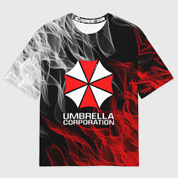Футболка оверсайз мужская UMBRELLA CORP, цвет: 3D-принт