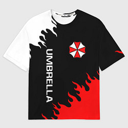 Футболка оверсайз мужская UMBRELLA CORP, цвет: 3D-принт