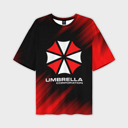 Футболка оверсайз мужская Umbrella Corporation, цвет: 3D-принт