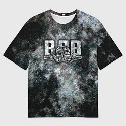 Футболка оверсайз мужская ВДВ, цвет: 3D-принт