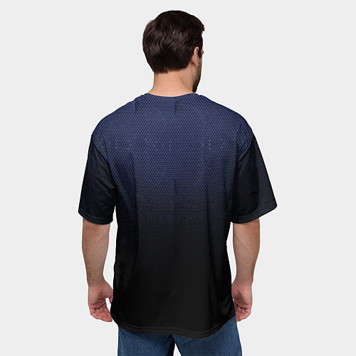 Мужская футболка оверсайз Armfight / 3D-принт – фото 4