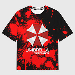 Футболка оверсайз мужская UMBRELLA CORP, цвет: 3D-принт