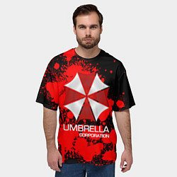 Футболка оверсайз мужская UMBRELLA CORP, цвет: 3D-принт — фото 2
