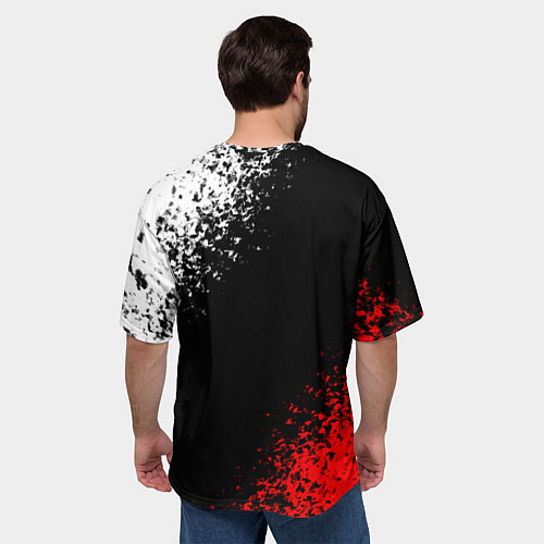 Мужская футболка оверсайз THE WITCHER / 3D-принт – фото 4