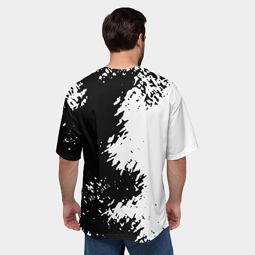 Мужская футболка оверсайз THE WITCHER / 3D-принт – фото 4