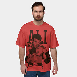 Футболка оверсайз мужская Ali, цвет: 3D-принт — фото 2