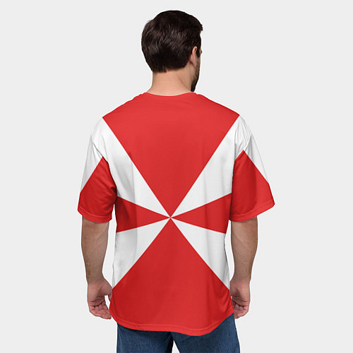 Мужская футболка оверсайз Внутренние Войска / 3D-принт – фото 4
