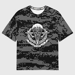 Футболка оверсайз мужская ВДВ СССР, цвет: 3D-принт