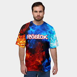 Футболка оверсайз мужская ROBLOX, цвет: 3D-принт — фото 2