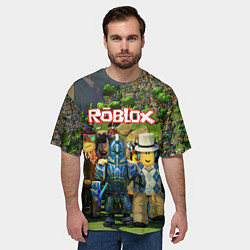 Футболка оверсайз мужская ROBLOX, цвет: 3D-принт — фото 2