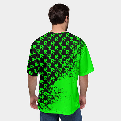 Мужская футболка оверсайз Roblox / 3D-принт – фото 4