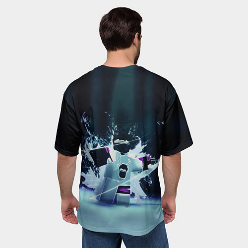 Мужская футболка оверсайз ROBLOX / 3D-принт – фото 4