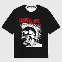 Футболка оверсайз мужская The Exploited, цвет: 3D-принт
