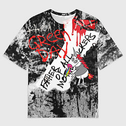Футболка оверсайз мужская Green Day - Father of All MF, цвет: 3D-принт
