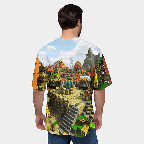 Мужская футболка оверсайз ROBLOX / 3D-принт – фото 4