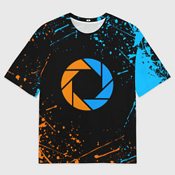 Футболка оверсайз мужская PORTAL, цвет: 3D-принт