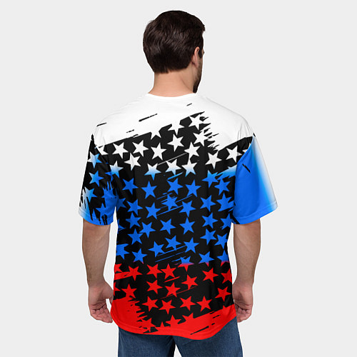 Мужская футболка оверсайз CountryHumans / 3D-принт – фото 4