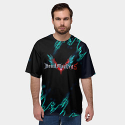 Футболка оверсайз мужская DEVIL MAY CRY, цвет: 3D-принт — фото 2