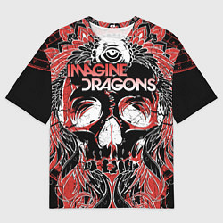 Мужская футболка оверсайз Imagine Dragons