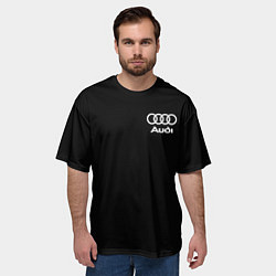 Футболка оверсайз мужская Audi, цвет: 3D-принт — фото 2