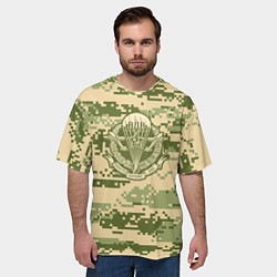 Футболка оверсайз мужская ВДВ СССР, цвет: 3D-принт — фото 2