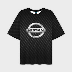 Футболка оверсайз мужская NISSAN, цвет: 3D-принт